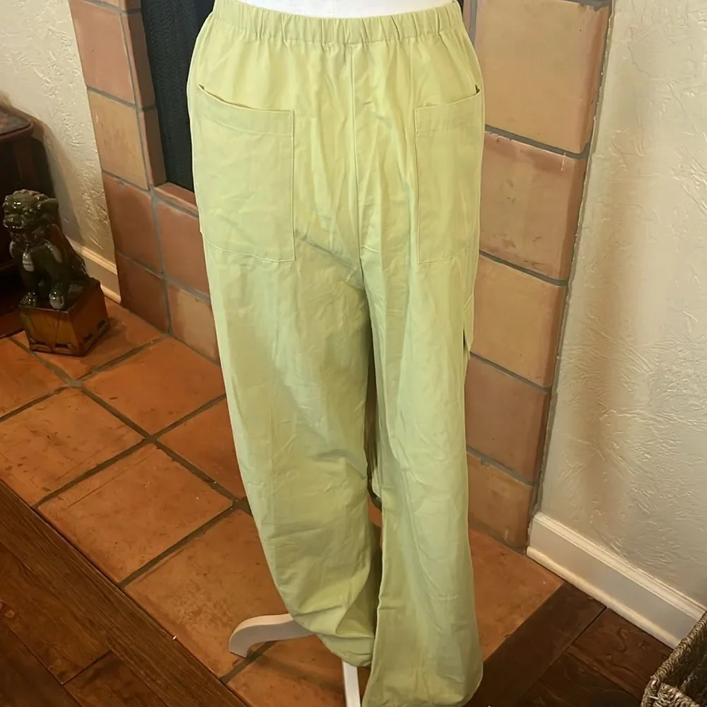WAYF Drawstring Cargo Pants, size M